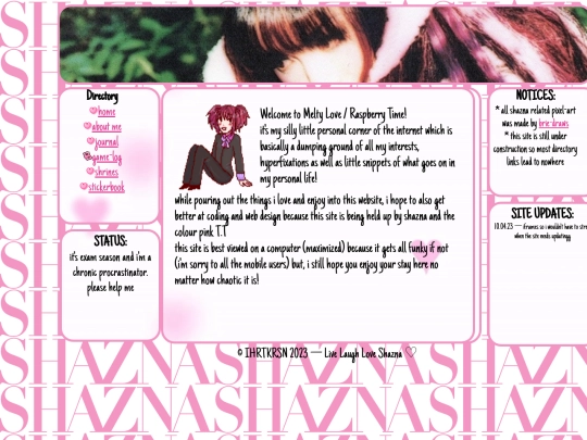 IHRTKRSN: SHAZNA LAYOUT [2023] screenshot